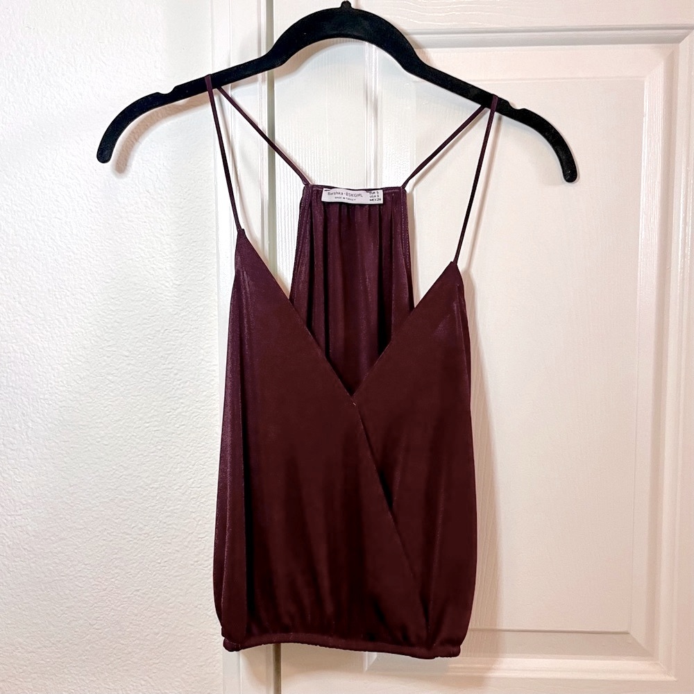Bershka | Flowy Crop Top